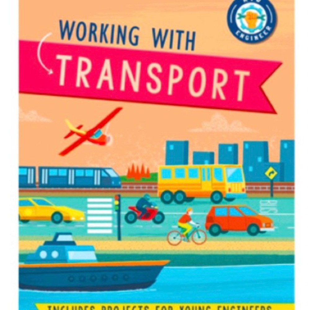 Transport Adventure Activity Book for Kids